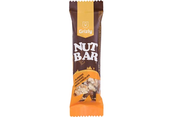 Nut bar mandle-kešu-hořká čokoláda