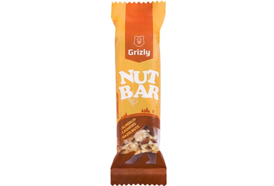 Nut bar mandle-kešu-lískové ořechy