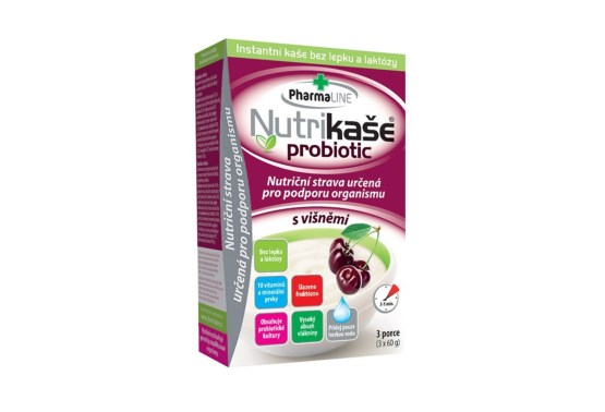 Nutrikaše probiotic s višněmi 3x60 g