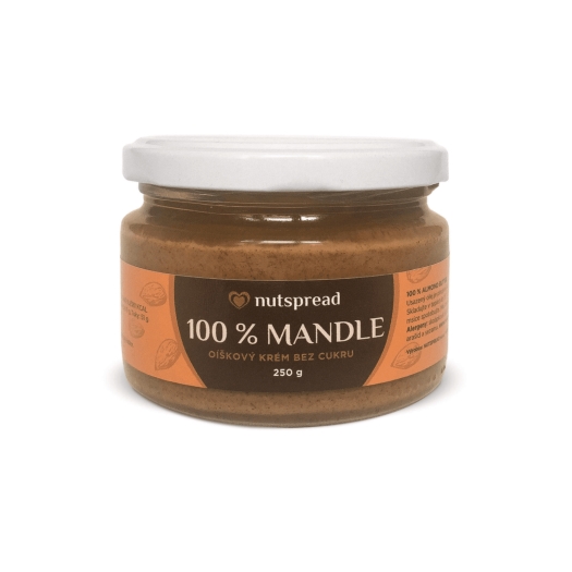 NUTSPREAD mandlové máslo jemné  250 g  expirace