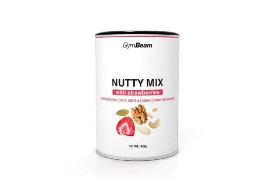 Nutty Mix s jahodami