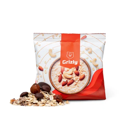 Ovesné kaše hořká čokoláda & lískové ořechy
