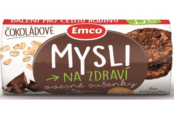 Ovesné sušenky čokoládové 150 g