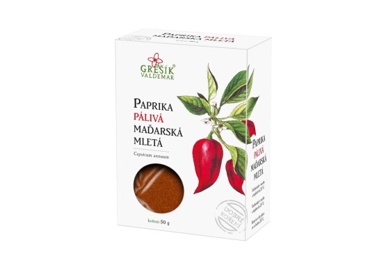 Paprika pálivá maďarská mletá