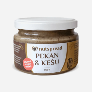 Pekanové máslo s kešu