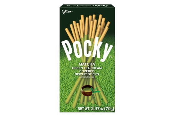 Pocky matcha tyčinky