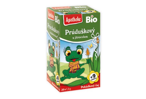 Pohádkový čaj průduškový s jitrocelem BIO 20 sáčků