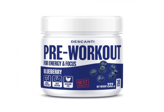 Pre Workout Blueberry