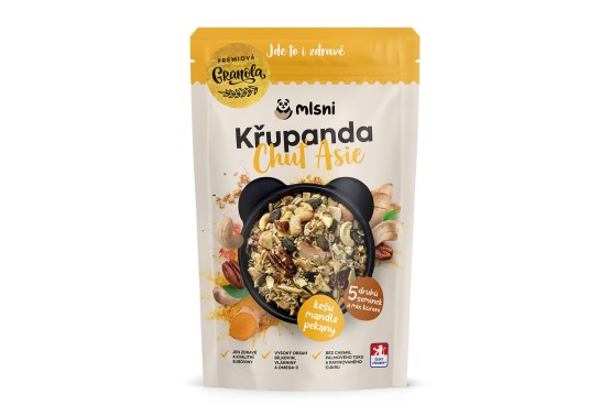 Prémiová granola Křupanda Chuť Asie