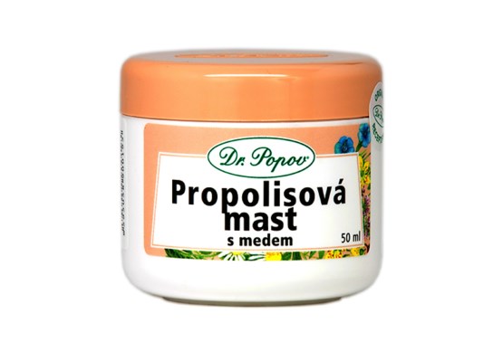 Propolisová mast s medem