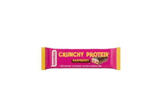 Protein crunchy bar malina