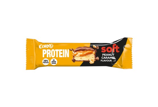 Protein soft arašídy a karamel