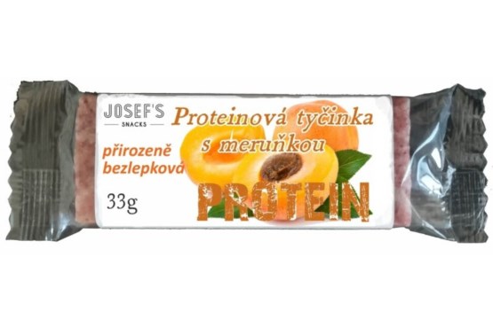 Proteinová tyčinka s meruňkou bez lepku