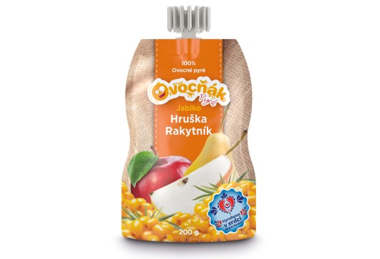 Pyré jablko - hruška - rakytník