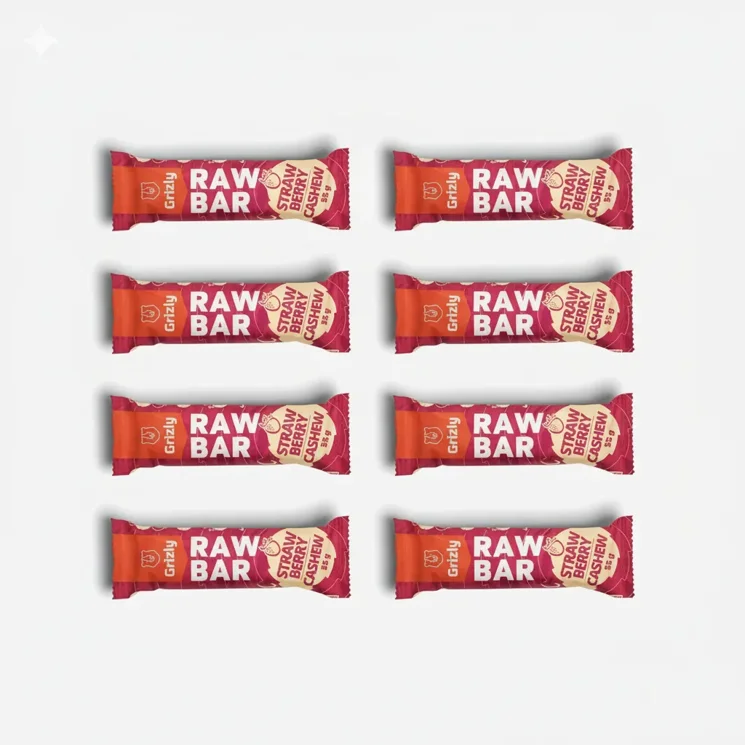 Raw Bar Jahoda 8 x 55 g