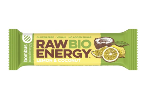 Raw ENERGY Citron a kokos BIO