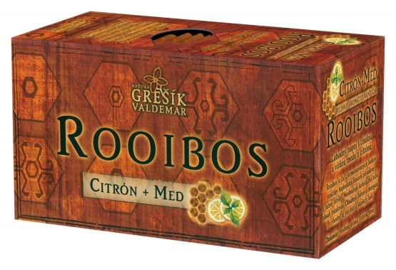 Rooibos citron a med 20 sáčků