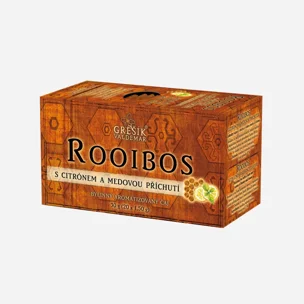 Rooibos s citrónem a medovou příchutí