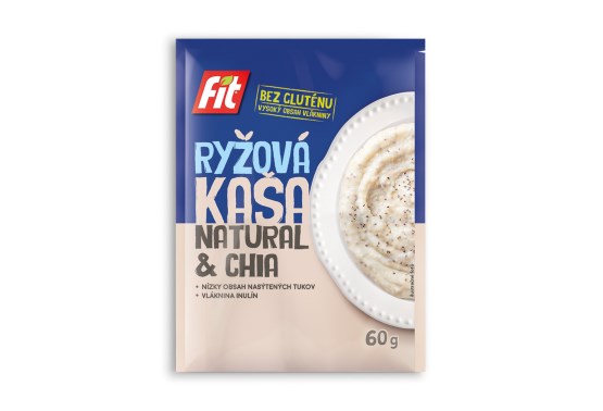 Rýžová kaše Natural s chia