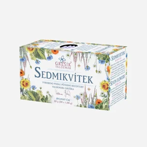 Sedmikvítek bylinný čaj 20 sáčků