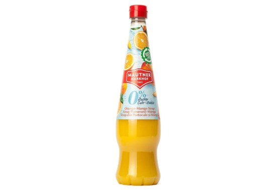 Sirup 0% cukr pomeranč a mango