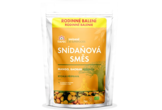 Snídaňová směs mango a baobab  BIO