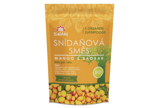 Snídaňová směs mango - baobab