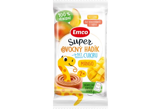 Super ovocný hadík mango