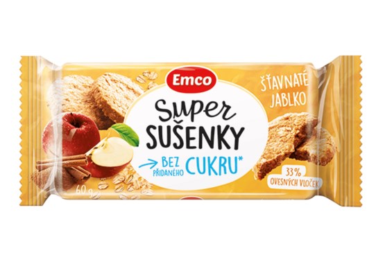 Super sušenky jablko