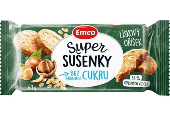 Super sušenky lískový oříšek