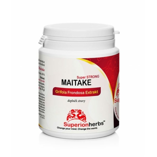 SUPERIONHERBS MAITAKE  90 kapslí expirace