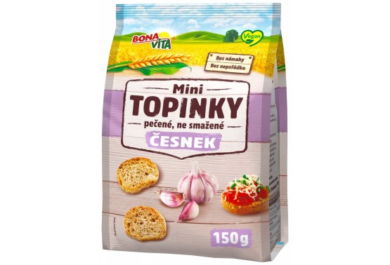 Topinky mini česnekové