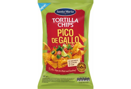 Tortilla chips Pico deGallo