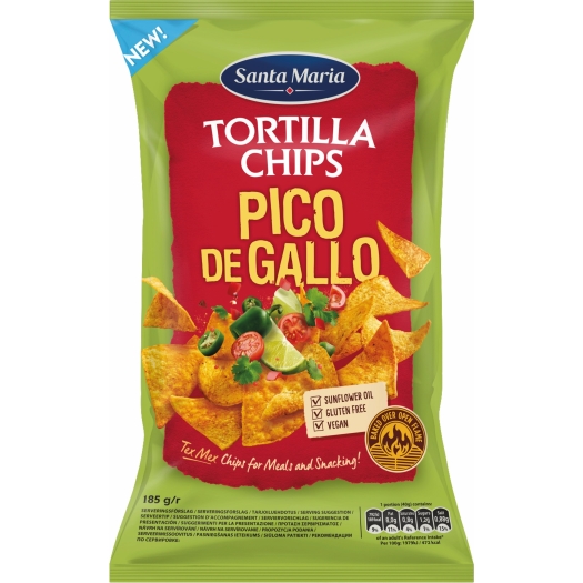 Tortilla chips Pico deGallo