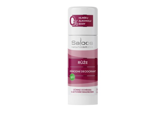 Tuhý deodorant Růže BIO 50 ml