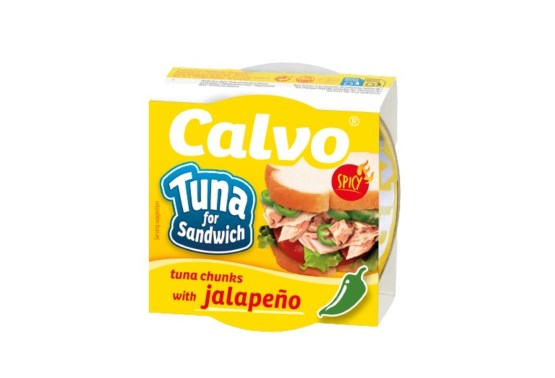 Tuňák s chilli paprikami Jalapeno ve slunečnicovém oleji