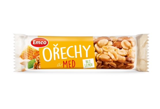 Tyčinka Ořechy a med