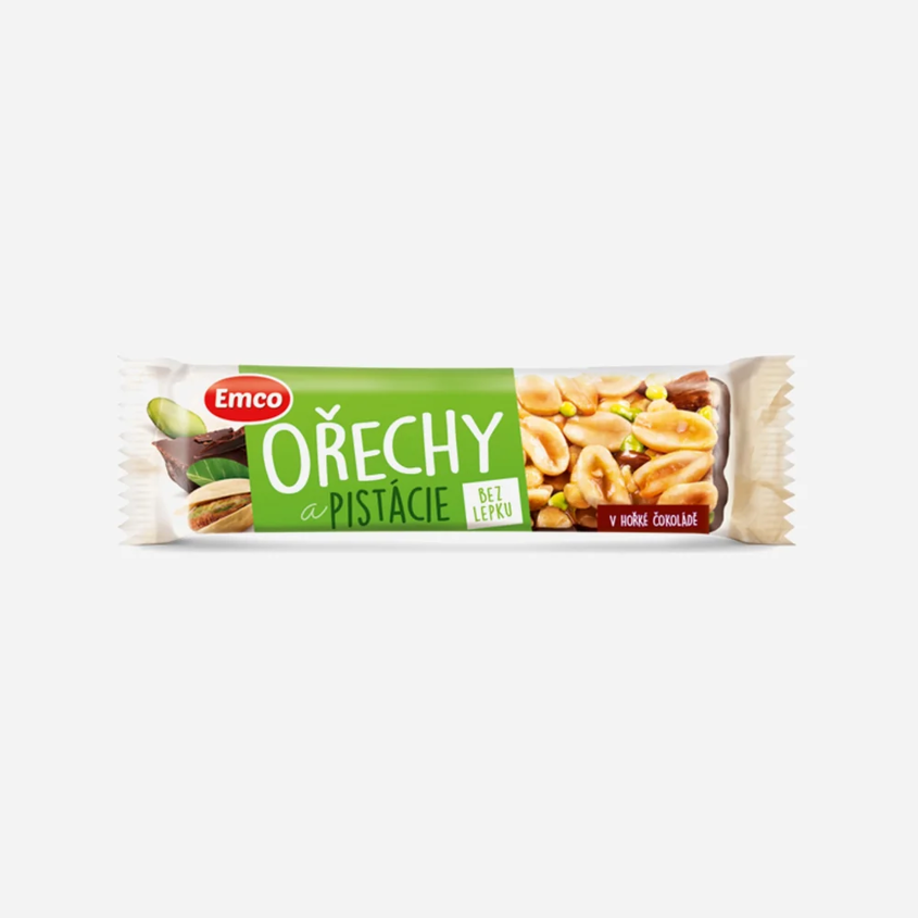 Tyčinka Ořechy a pistácie