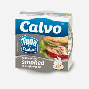 Uzený tuňák ve slunečnicovém oleji