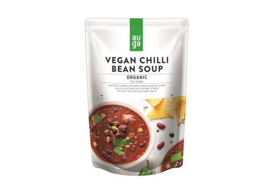 Veganská polévka chilli fazole BIO