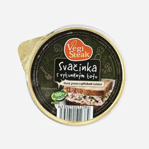 Vegi steak svačinka s vytuněným tofu
