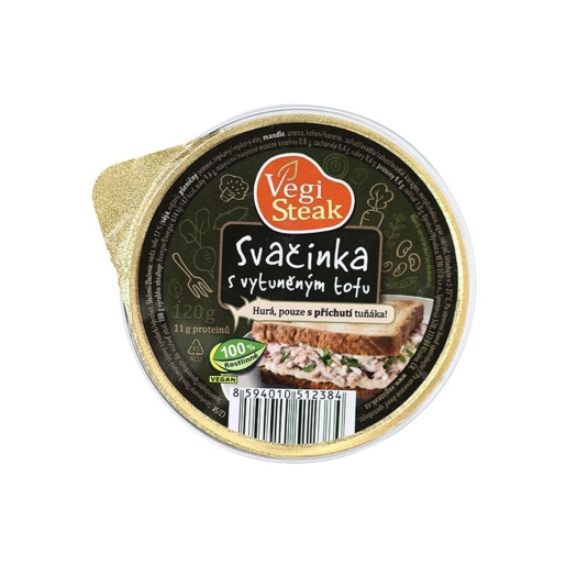 VETO ECO Vegi steak svačinka s vytuněným tofu