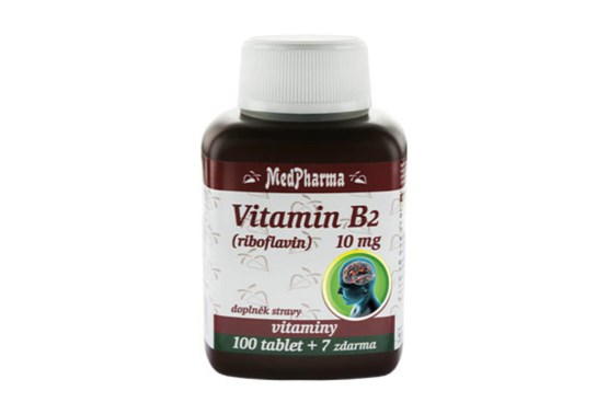 Vitamin B2 (riboflavin) 10 mg 107 tablet