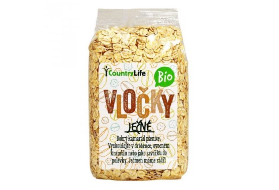 Vločky ječné BIO