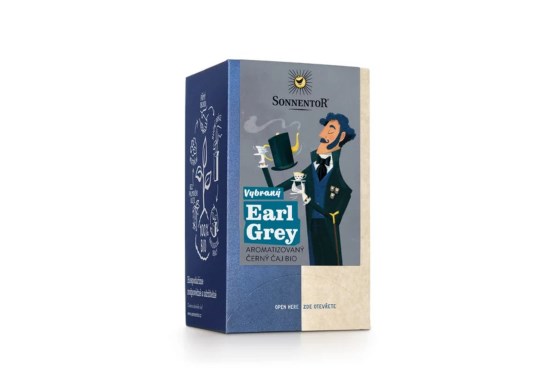 Vybraný Earl Grey porcovaný BIO 18 sáčků