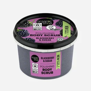 Vyhlazující tělový peeling Ostružina a cukr