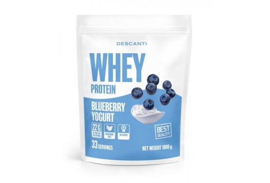 Whey Protein Blueberry Yoghurt