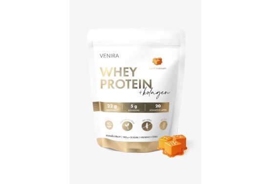 Whey protein příchuť slaný karamel