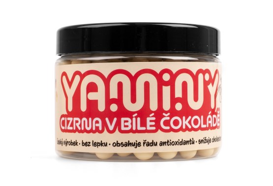 Yaminy Cizrna v bílé čokoládě 300 g - expirace