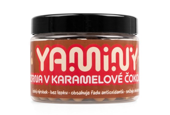 Yaminy Cizrna v karamelové čokoládě 300 g - expirace